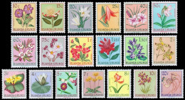 177/195** - Les Fleurs Multicolores / Veelkleurige Bloemen / Bunte Blumen / Multicolored Flowers - RUANDA-URUNDI - Unused Stamps