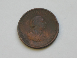 1/2  Penny 1799 Great Britain - Georgius III Dei Gratia  **** EN ACHAT IMMEDIAT **** - C. 1/2 Penny