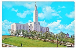 CPSM 9 X 14 Etats Unis USA (123) California LOS ANGELES Temple Of The Church Of Jesus Christ Of Latter Day Saints * - Los Angeles