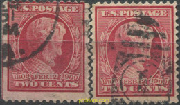 707367 USED ESTADOS UNIDOS 1909 CENTENARIO DEL NACIMIENTO DE LINCOLN - Ungebraucht