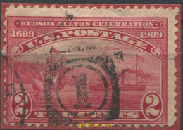 707369 USED ESTADOS UNIDOS 1909 CENTENARIO DE LA NAVEGACION A VAPOR SOBRE EL HUDSON - Unused Stamps