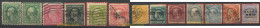 707372 USED ESTADOS UNIDOS 1912 FILIGRANA FRAGMENTOS DE LETRAS (USPS) - Unused Stamps