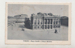 TORINO,Piazza Castello E Palazzo Madama - Viaggiata  23/12/1936( C  216) - Palazzo Madama