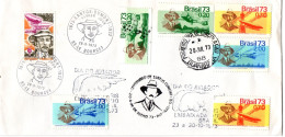 Santos Dumont - Rio Guanabara & Le Bourget 1973 - Lettres & Documents