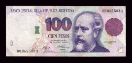 Argentina 100 Pesos Convertibles ND (1992-1997) Pick 345a(1) Serie A Mbc Vf - Argentine