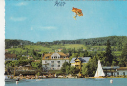 D664) VELDEN Am  WÖRTHERSEE  - Badeleben Mit Wasserski Drachenflieger - Velden