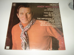 B7 / LP Andy Williams – Honey - CBS -  63311 - England - 1968  M/M - Jazz