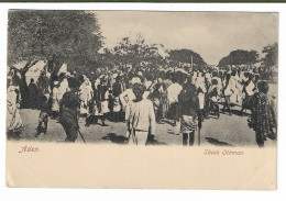 Postcard, Aden, Shaik Othman, Shaikh Outhman, Al Zubairi, Al Wahki, Arab Gathering. - Yémen