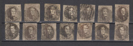 COB 6 Ou 10 En 14 Exemplaires - 1849-1865 Medaillen (Sonstige)