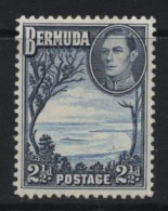 Bermuda (A30) 1936 George VI Pictorial. 2½d. Blue & Deep Blue. Unused. Hinged. - Bermuda