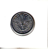 Afrique Occidentale Française. 1 Franc 1948 - Afrique Occidentale Française