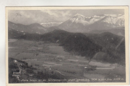 D677) MARIA SCHUTZ Mit Der Semmeringsraße Gegen Schneealpe - SEMMERING - Rax 1937 - Semmering