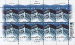 Estonia 2001 Europa.Water - Natural Treasure. Mi 399 Klb - 2001