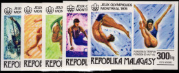 Malagasy 1976 Olympic Imperf Unmounted Mint. - Madagascar (1960-...)