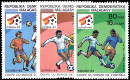 Malagasy 1982 World Cup Football Championship Unmounted Mint. - Madagascar (1960-...)