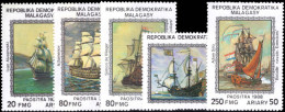 Malagasy 1988 Paintings Of Sailing Ships Unmounted Mint. - Madagascar (1960-...)