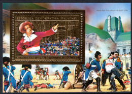 Malagasy 1989 French Revolution Souvenir Sheet Unmounted Mint. - Madagascar (1960-...)