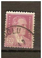 TURQUIE 1953  - YT 1210 Oblitéré - Usati