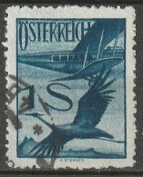 Österreich, Austria  1925 Flugpostmarken 1S. Mi.483 Gestempelt.  - Varietà & Curiosità