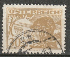 Österreich, Austria  1925 Flugpostmarken 30 G. Mi.476 Gestempelt.  - Abarten & Kuriositäten