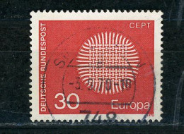 EUROPA 1970 - ALLEMAGNE - N° Yvert 484 Obli. - 1970