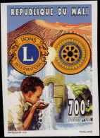 Mali 1995 Lions And Rotary Imperf Unmounted Mint. - Mali (1959-...)