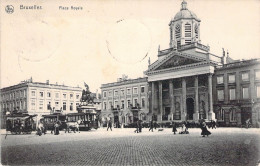 BELGIQUE - BRUXELLES - Place Royale - Carte Postale Ancienne - Altri & Non Classificati