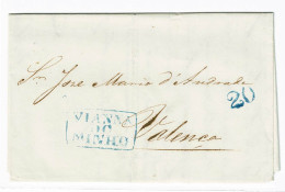 Portugal, 1845, Viana-Valença - ...-1853 Prephilately