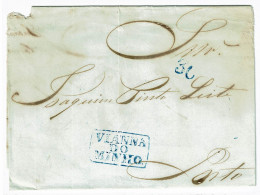 Portugal, 1844, Viana-Porto - ...-1853 Voorfilatelie