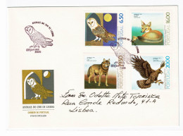 Portugal, 1980, FDC Animais Do Zoo De Lisboa - FDC