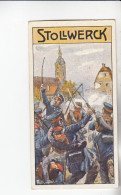 Stollwerck Album No 14 Die Völkerschlacht Bei Leipzig Major Friccius Mit Ostpreußen Grimmaer Tor   Grp 534#5 Von 1913 - Stollwerck