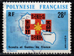 F P+ Polynesien 1971 Mi 150 Pfadfinder - Used Stamps