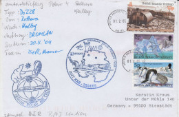 British Antarctic Territory (BAT)  Polar 4  Flight From Rothera To Halley 20.11.2004 Ca Halley (TS157) - Vols Polaires