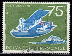 F P+ Polynesien 1975 Mi 193 Luftfahrt - Gebruikt