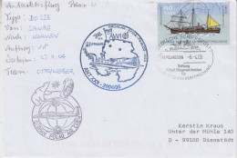 Germany Polar 4 Antarctic Flight From Sanae To Kohnen 27.11.2004 Ca Polarstern (TS157C) - Polar Flights