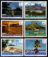 F P+ Polynesien 1979 Mi 278-83 Landschaften - Used Stamps