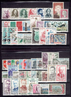 FRANCE - ANNEE 1960 COMPLETE - N°1230/1280 - XX MNH TTB - 1960-1969