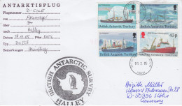 British Antarctic Territory (BAT)   Antarctic Flight From Neumayer To Halley 24.01.2005 Ca Halley (TS159) - Vols Polaires