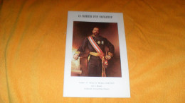 BROCHURE DOCUMENT PHILATELIQUE DE 1977../ LA CARRIERE D'UN NAVIGATEUR..CACHET MONACO + TIMBRE - Covers & Documents