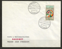 DAHOMEY: L.(FDC), N° YT 157 Sur Lettre Oblitération Premier Jour, TB - Bénin – Dahomey (1960-...)