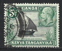 Kenya, Uganda & Tanzania 1935. Scott #47 (U) Dhow On Lake Victoria - Kenya, Uganda & Tanzania