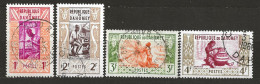 DAHOMEY: Obl., N° YT 159 à 162, TB - Bénin – Dahomey (1960-...)