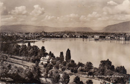 VUE DE GENEVE DEPUIS COLOGNY . SUISSE - Cologny