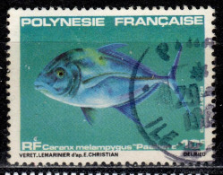 F P+ Polynesien 1983 Mi 370 Fisch - Usati