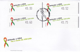 Portugal Stamps -  2006 ATM AIDS - VIH/SIDA - FDC - First Day Cover - FDC