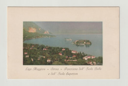 STRESA (NO):  LAGO  MAGGIORE  -  PANORAMA  DELL' ISOLA  BELLA  E  DELL' ISOLA  SUPERIORE  -  FP - Torres De Agua