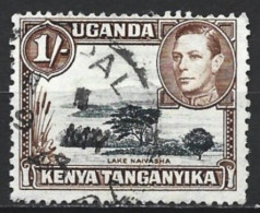 Kenya, Uganda & Tanzania 1938. Scott #80 (U) Lake Naivasha - Kenya, Oeganda & Tanzania