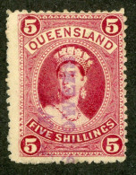 4873 BCx Queensland 1886 Scott 81 Used (Lower Bids 20% Off) - Used Stamps