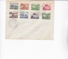 Island, 1950, 263/70,  FDC, Freimarken: Fischerei Und Landwirtschaft. - Covers & Documents