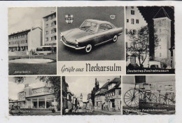 7107 NECKARSULM, NSU PRINZ, NSU - Werke, Zweiradmuseum, Marktstrasse, Amorbach - Neckarsulm